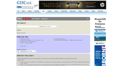 Desktop Screenshot of giscafe.techjobscafe.com